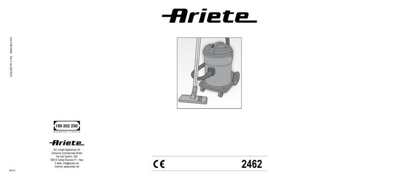ARIETE 2462 Manuel utilisateur