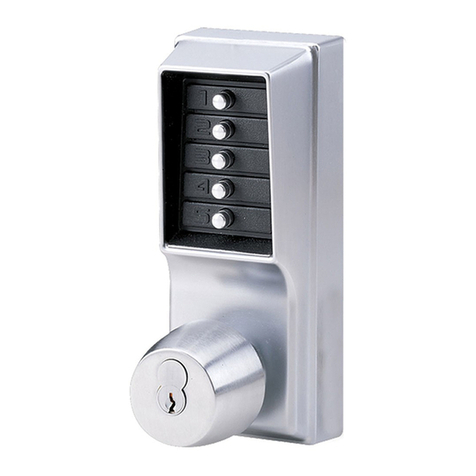 Kaba Simplex 1000 Series Guide d'installation