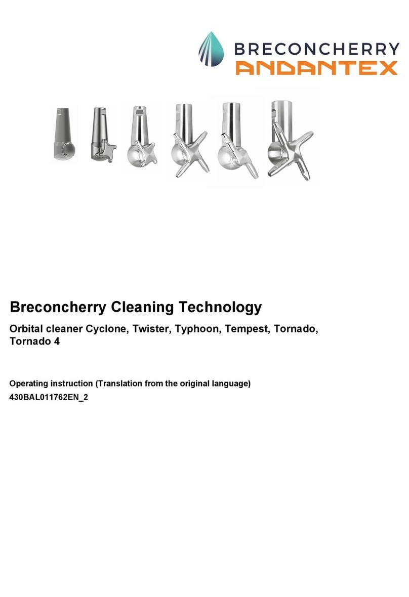 Breconcherry Andantex Cyclone Manuel utilisateur