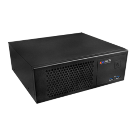 ACTi SHM-100 Manuel utilisateur