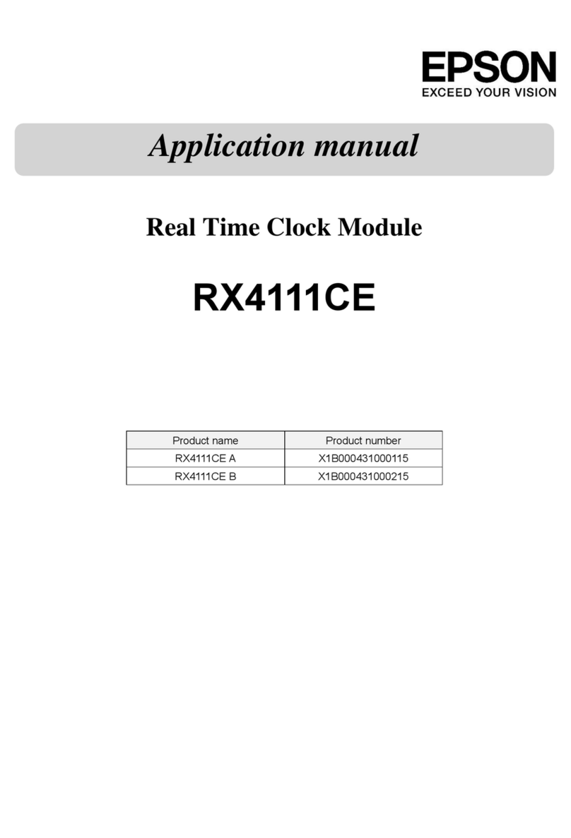 Epson RX4111CE Instructions d'utilisation