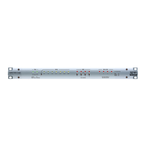 Solid State Logic XLogic SDI-MADI Manuel utilisateur