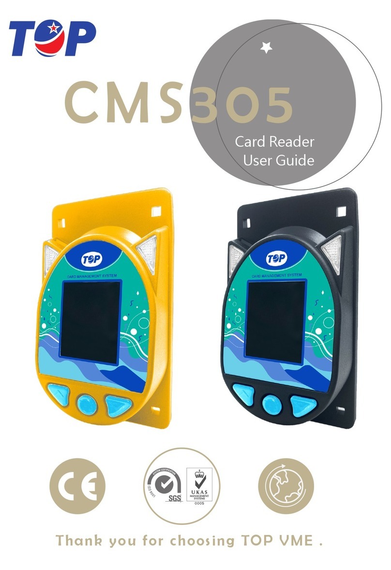 Top CMS305 Manuel utilisateur Top CMS305 Manuel utilisateur