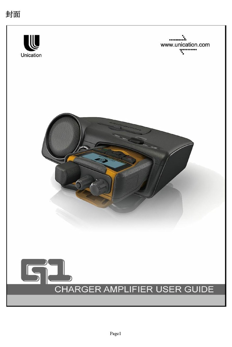 unication G1 Manuel utilisateur