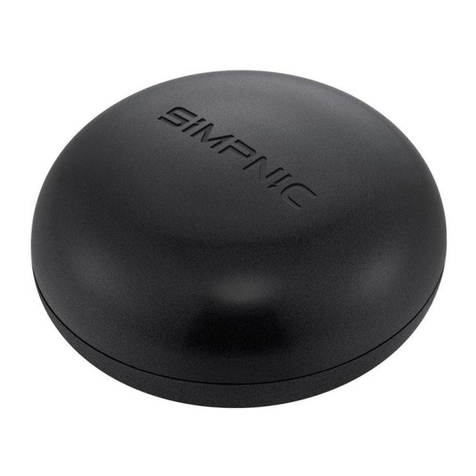 Simpnic SiMP Remote Manuel utilisateur