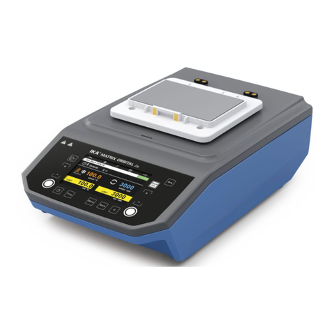 IKA MATRIX ORBITAL DELTA PLUS Manuel utilisateur