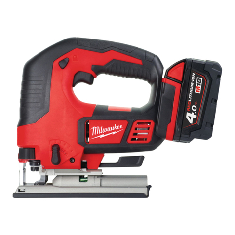 Milwaukee M18 BJS Manuel utilisateur Milwaukee M18 BJS Manuel utilisateur