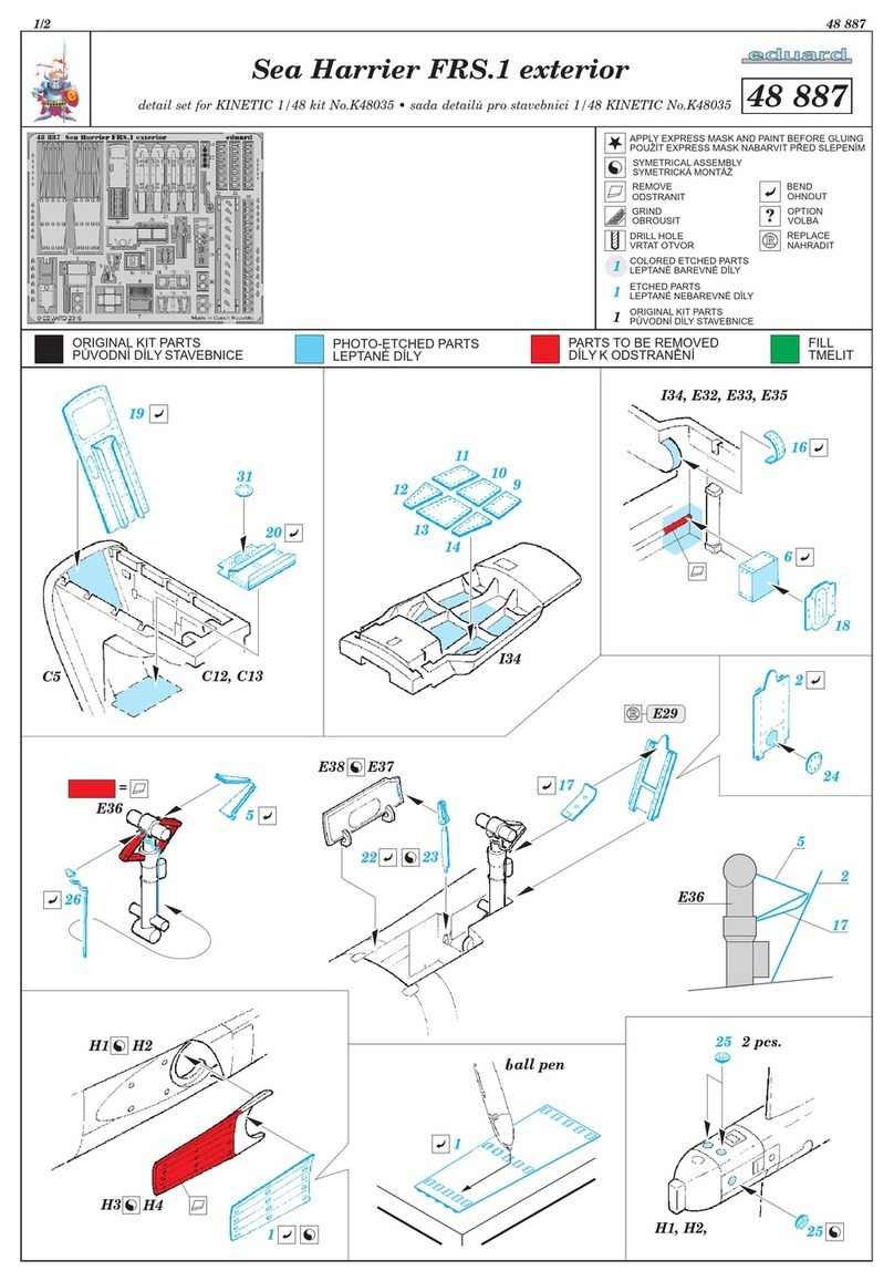 Eduard 48 887 Manuel utilisateur