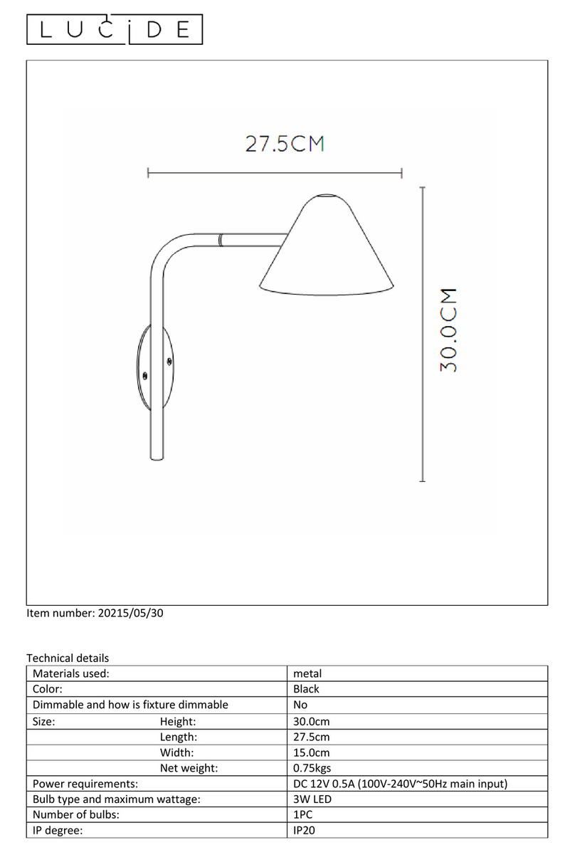 LUCIDE Devon Manuel utilisateur LUCIDE Devon Manuel utilisateur