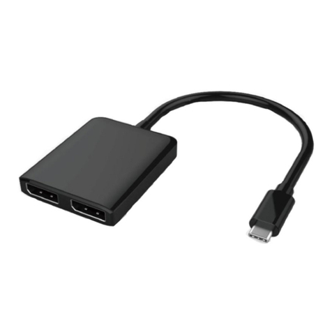 gofanco USBCMST2DP Manuel utilisateur