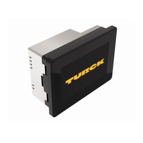 turck TX700 HMI/PLC Series Manuel utilisateur