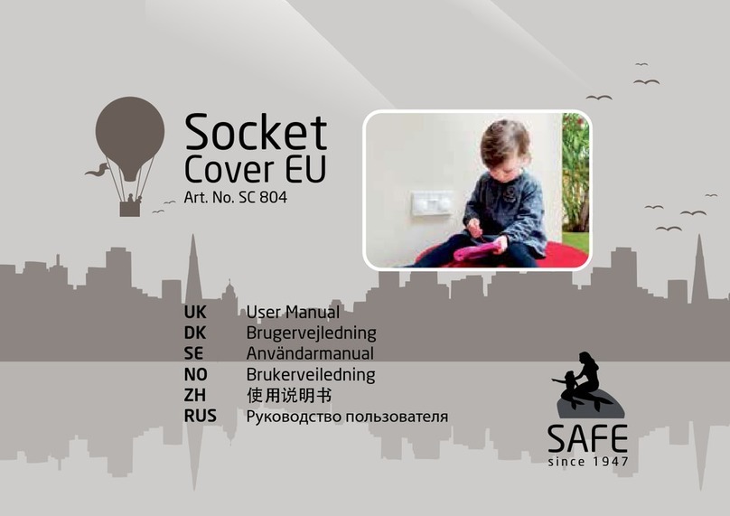 Safe SC 804 Manuel utilisateur Safe SC 804 Manuel utilisateur