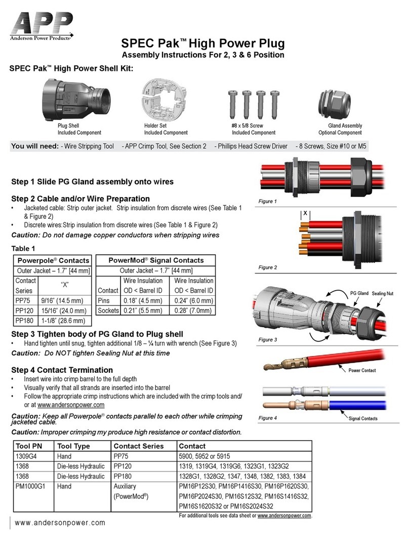APP SPEC Pak Manuel utilisateur APP SPEC Pak Manuel utilisateur