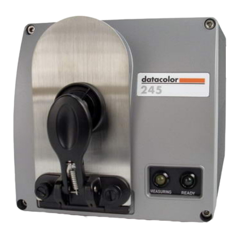 Datacolor 245 Manuel utilisateur Datacolor 245 Manuel utilisateur