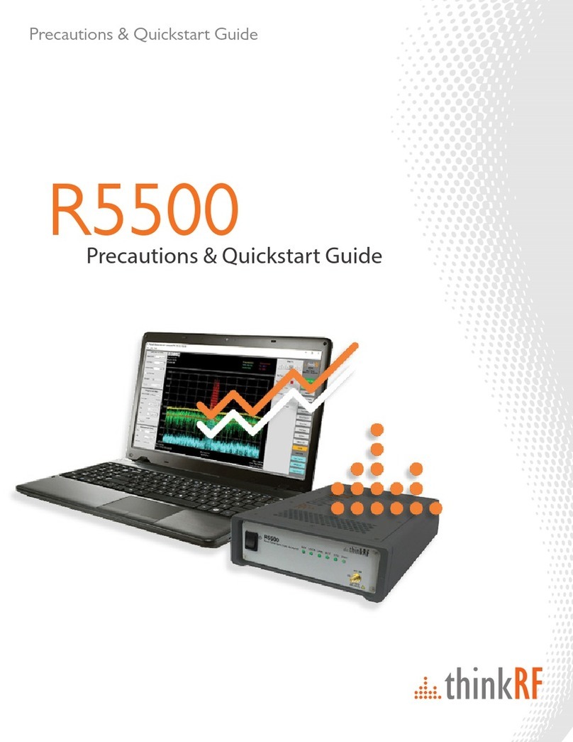 ThinkRF R5500 Manuel utilisateur