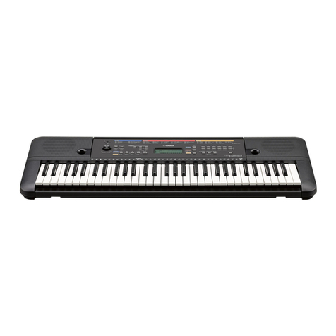 Yamaha PSR-E263 Manuel utilisateur