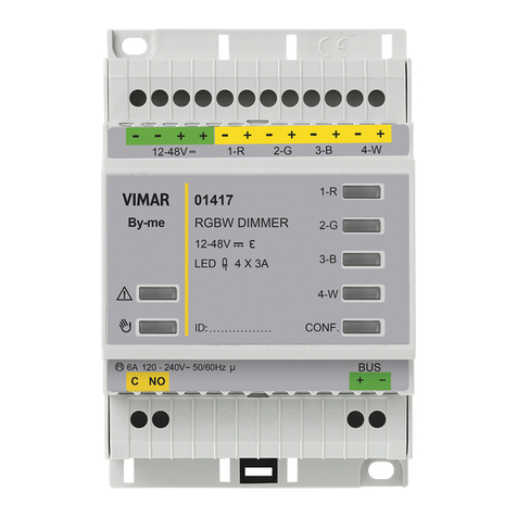 Vimar by-me 01417 Manuel utilisateur