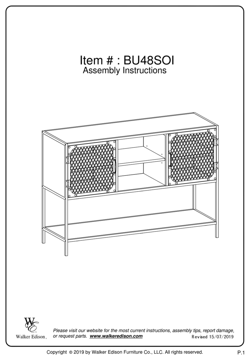 Walker Edison BU48SOI Manuel utilisateur
