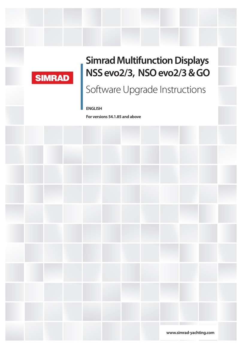 Simrad NSS evo2 Guide de démarrage rapide Simrad NSS evo2 Guide de démarrage rapide