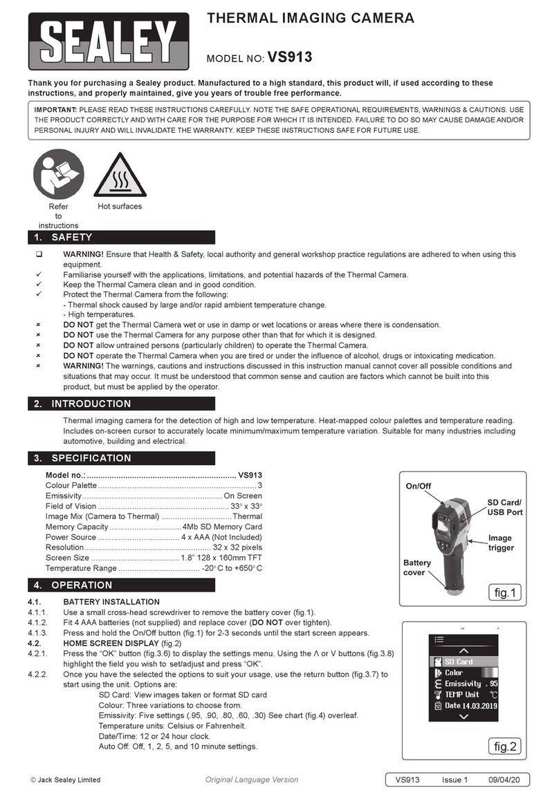 Sealey VS913 Manuel utilisateur