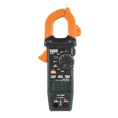Klein Tools CL320 Manuel utilisateur