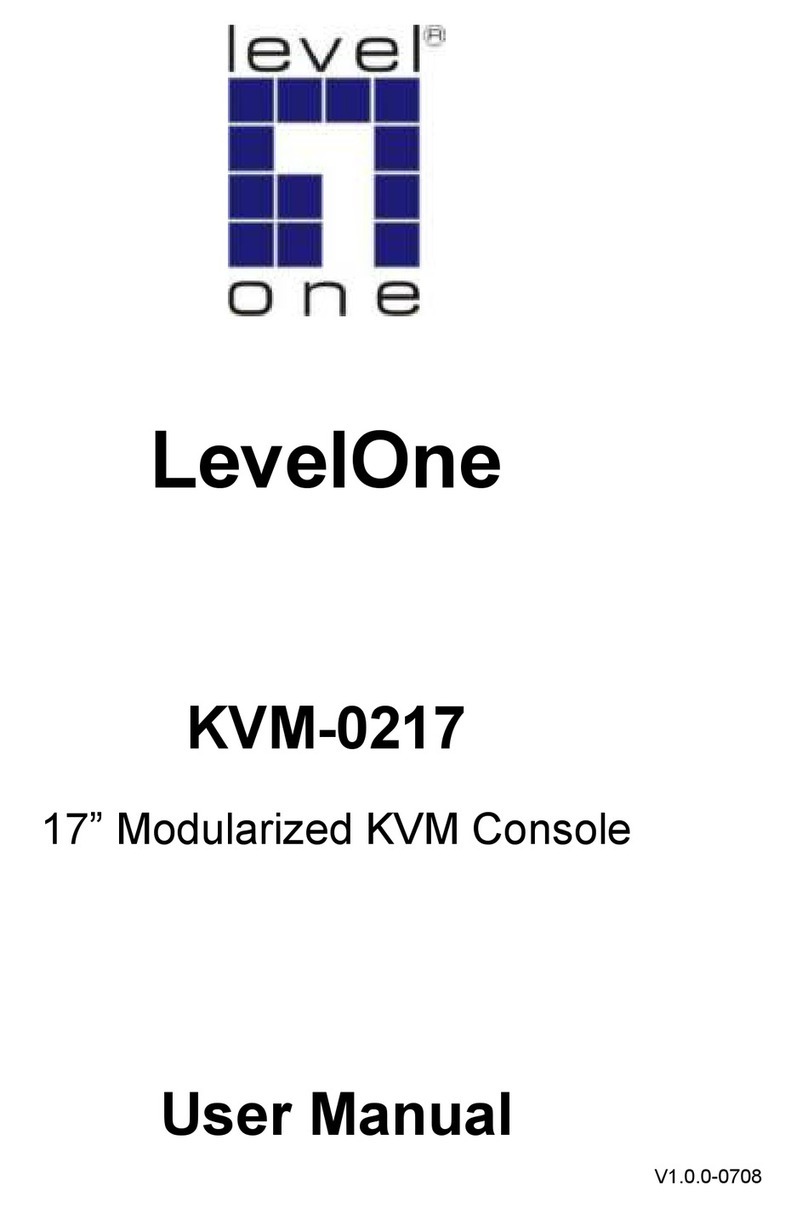 LevelOne KVM-0217 Manuel utilisateur