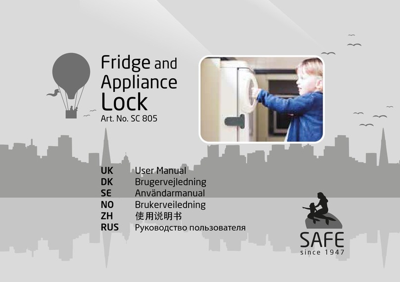 Safe SC 805 Manuel utilisateur