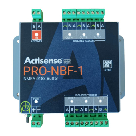 Actisense PRO-NBF-1 Manuel utilisateur