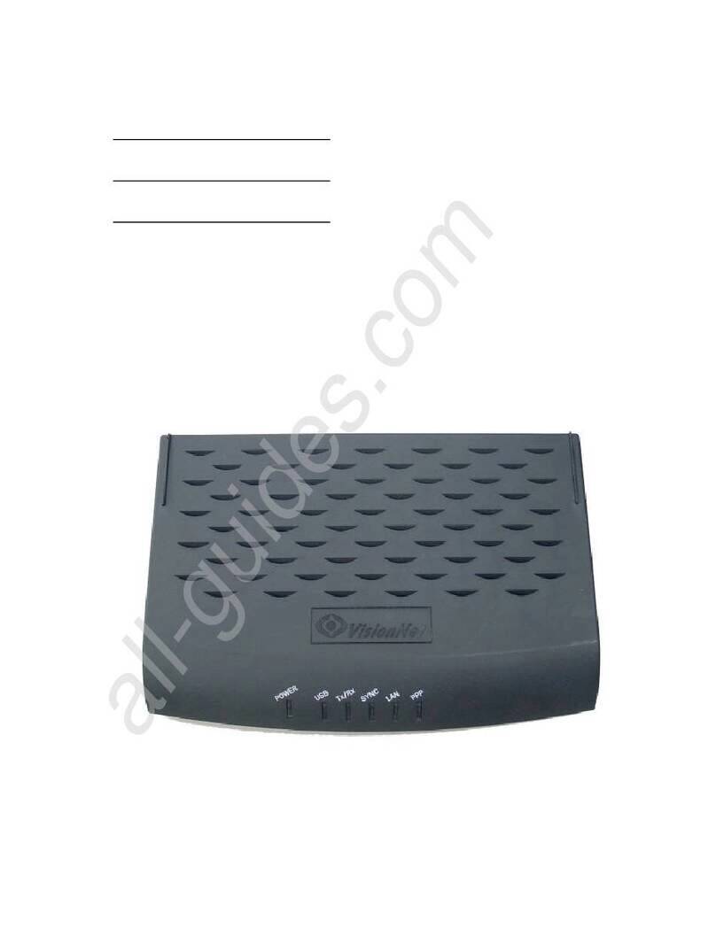 DQ Technology VisionNet 708 Manuel utilisateur