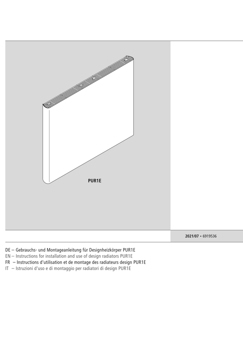 Kermi PUR1E Series Manuel utilisateur Kermi PUR1E Series Manuel utilisateur