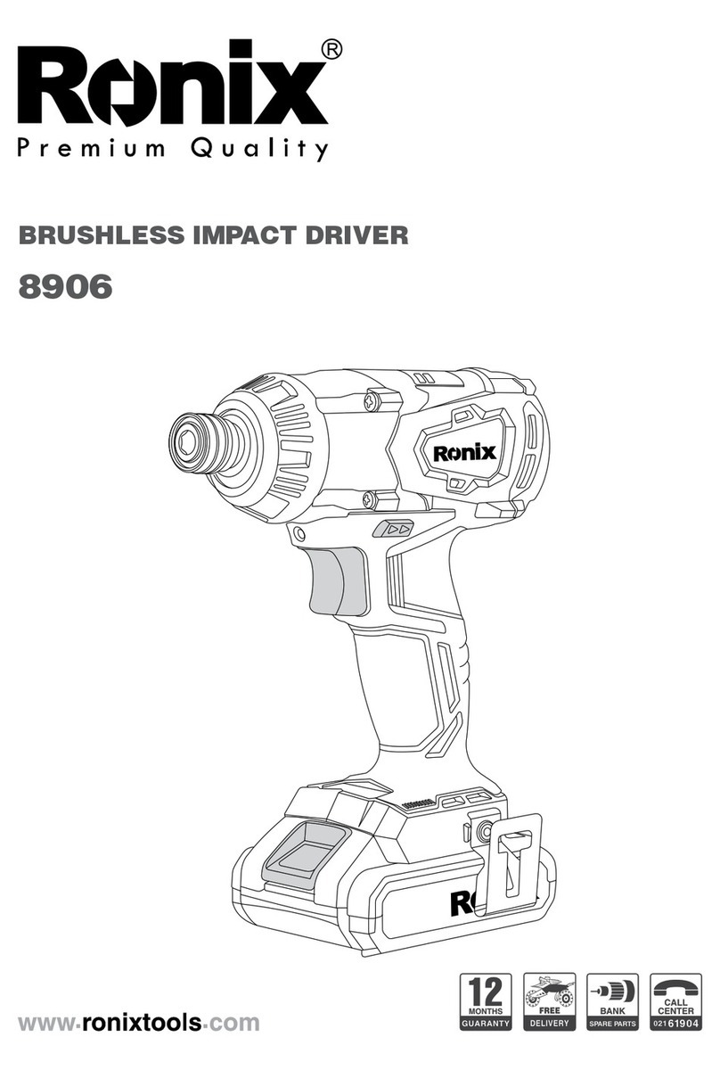 Ronix 8906 Manuel utilisateur