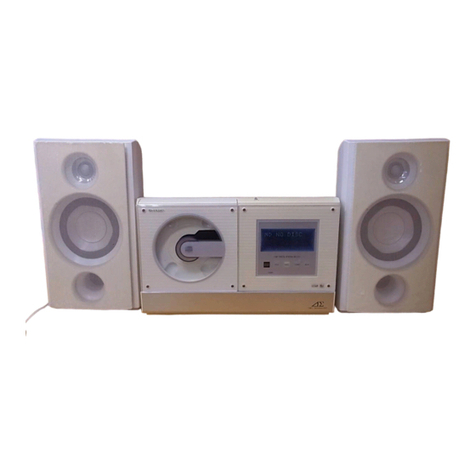 Sharp SD-CX1H(BL) Manuel utilisateur