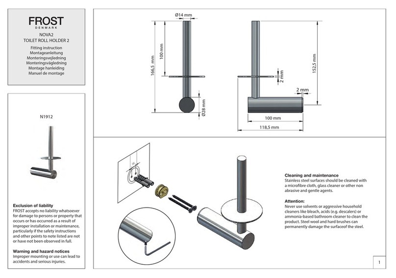 FROST NOVA2 Guide d'installation