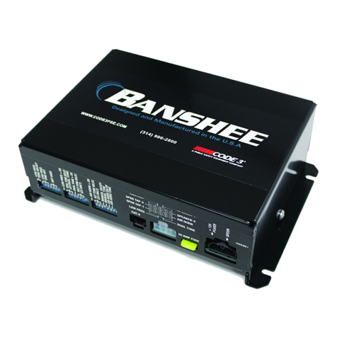 Code 3 Banshee Manuel utilisateur Code 3 Banshee Manuel utilisateur