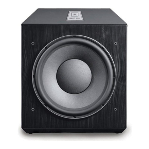 JBL 1500 ARRAY BG Manuel utilisateur