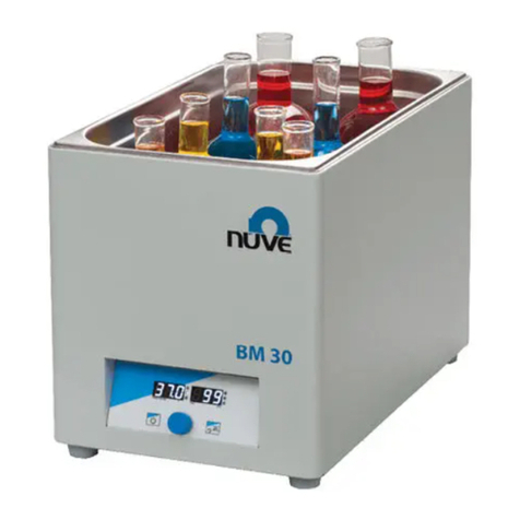NUVE BM 15 Manuel utilisateur NUVE BM 15 Manuel utilisateur