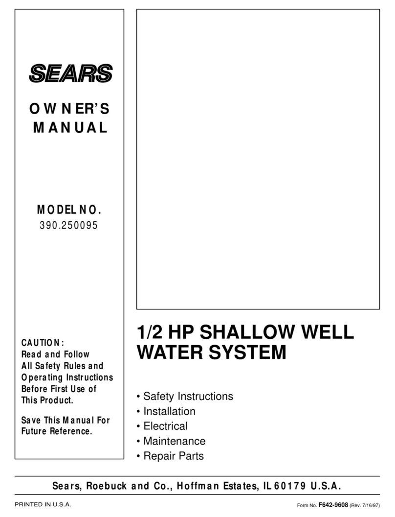 Sears 390.250095 Manuel utilisateur