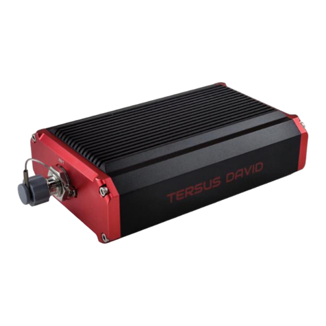 TERSUS David30 Manuel utilisateur