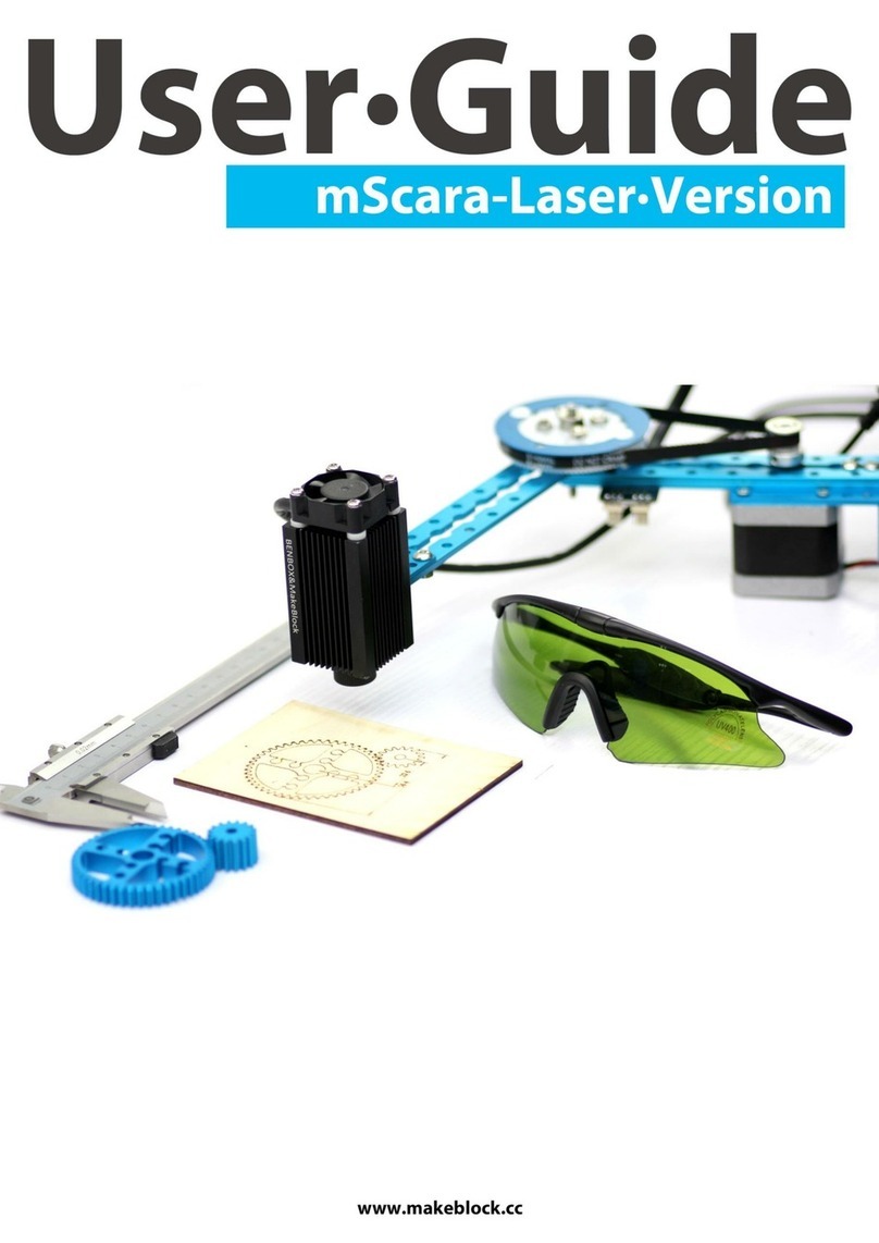 Makeblock mScara-Laser Version Manuel utilisateur
