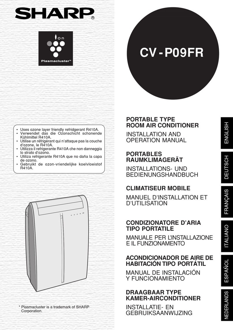 Sharp CV-P09FR Manuel utilisateur