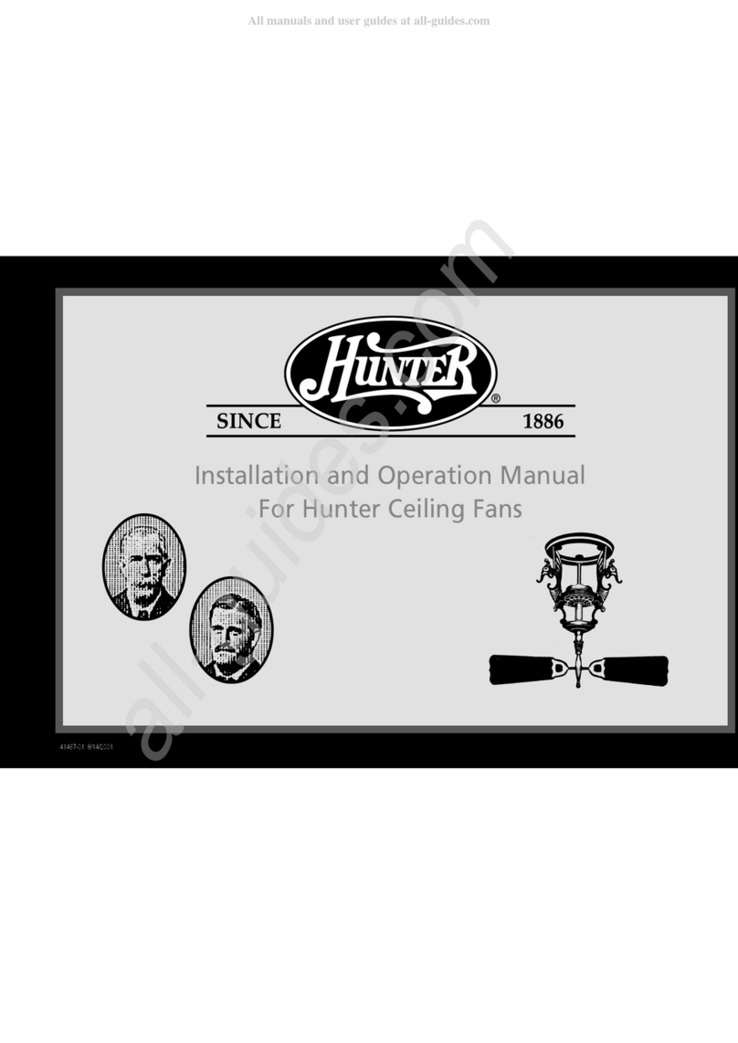 Hunter 28110 Manuel utilisateur