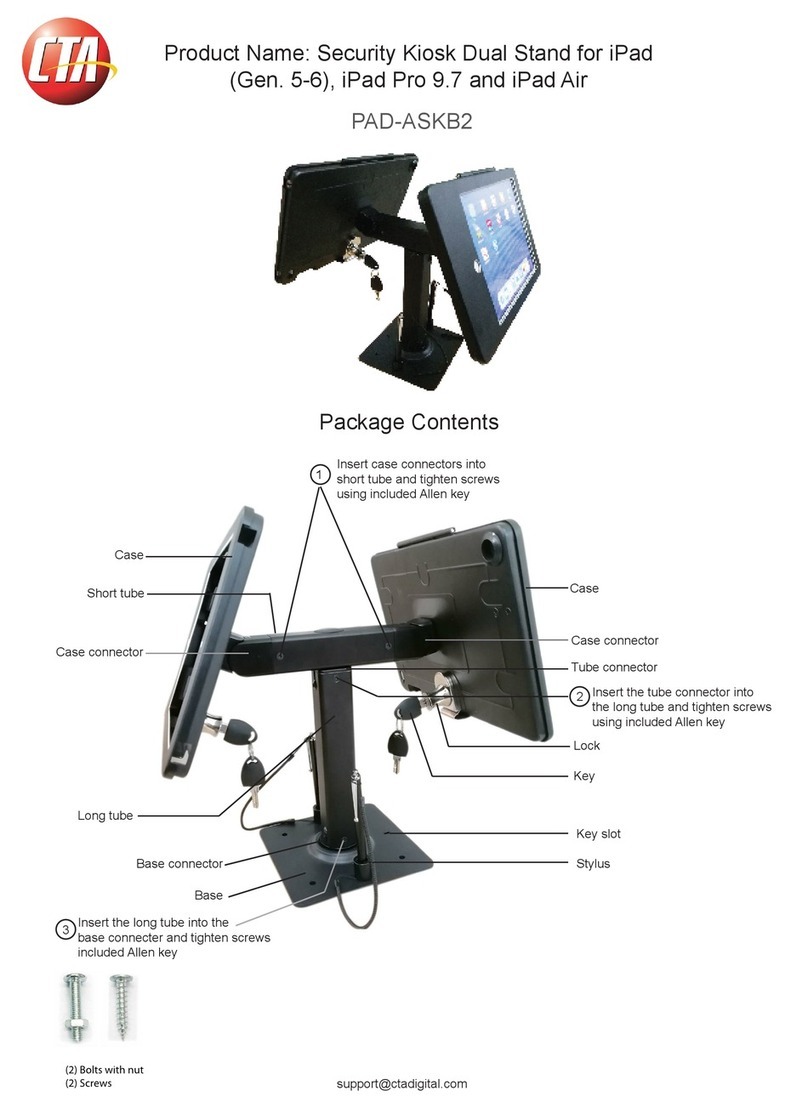 CTA PAD-ASKB2 Manuel utilisateur