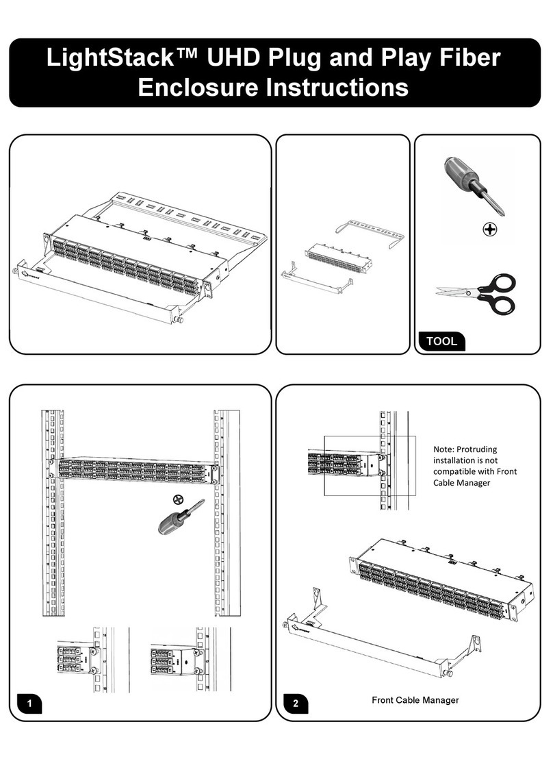 Siemon LightStack UHD Manuel utilisateur