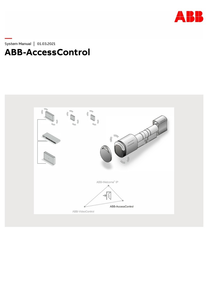 ABB AccessControl Guide de l'utilisateur