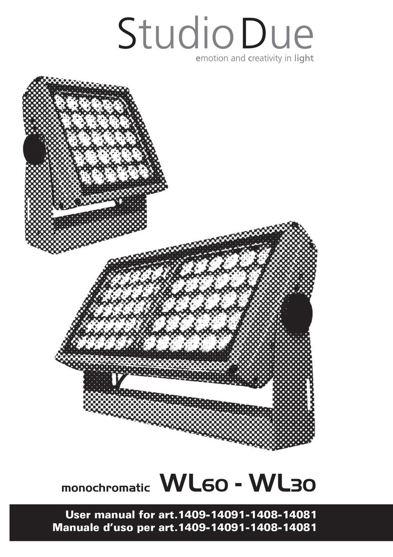 STUDIODUE WL 60 Manuel utilisateur STUDIODUE WL 60 Manuel utilisateur