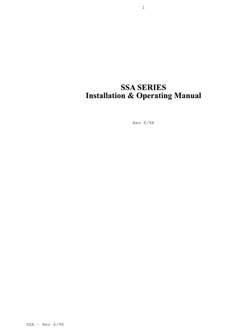 Elmo SSA Series Instructions d'installation