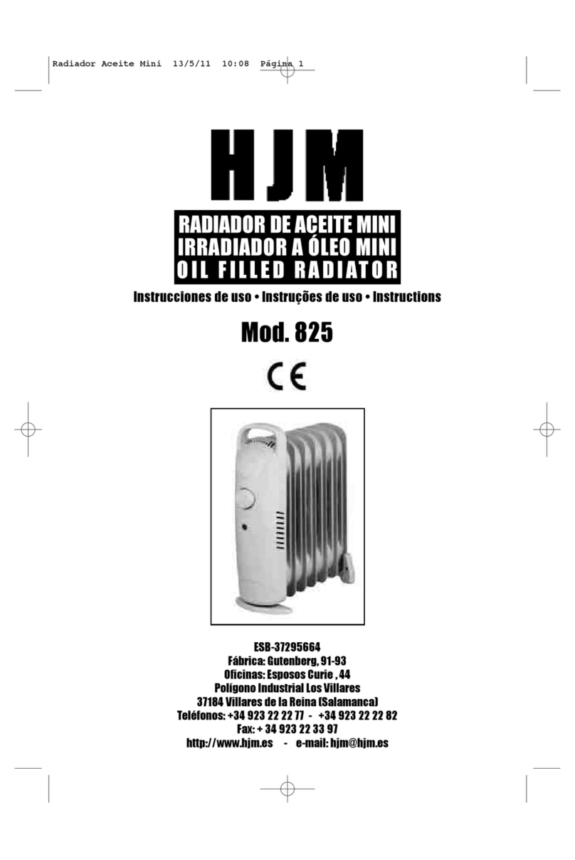 HJM 825 Manuel utilisateur HJM 825 Manuel utilisateur