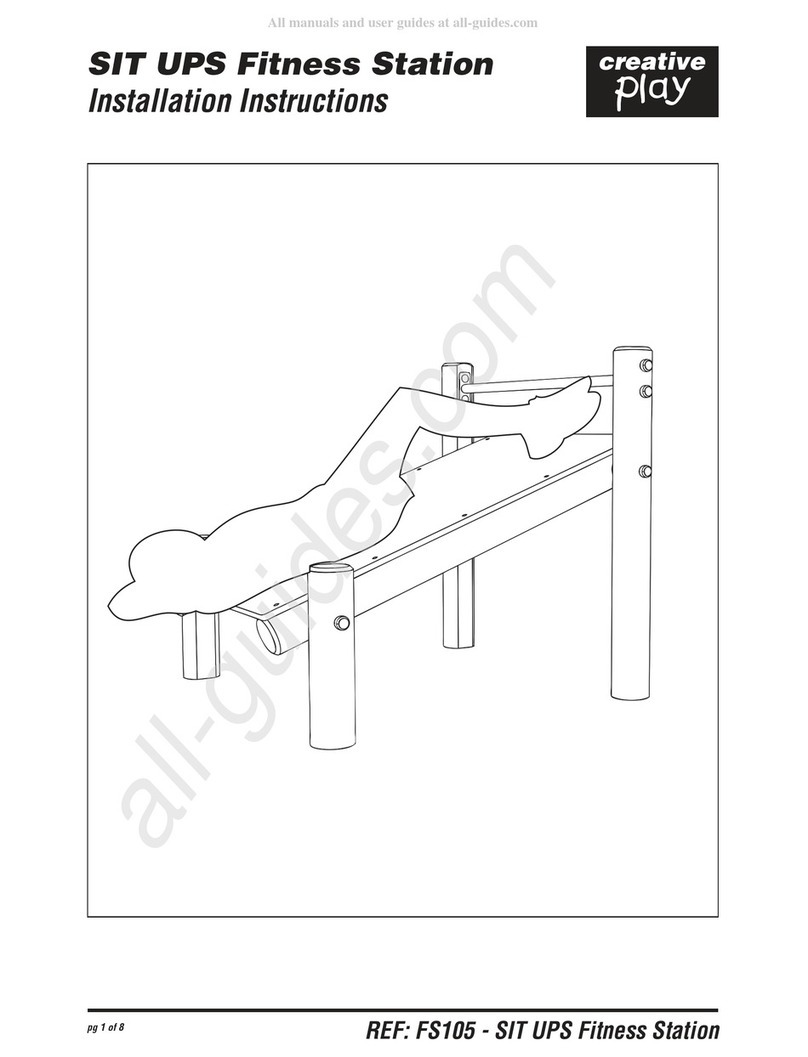 Creative Play SIT UPS Manuel utilisateur Creative Play SIT UPS Manuel utilisateur