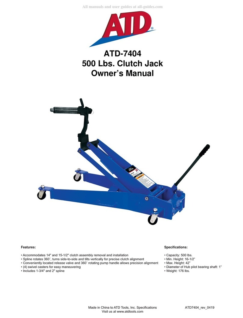 ATD Tools 7404 Manuel utilisateur