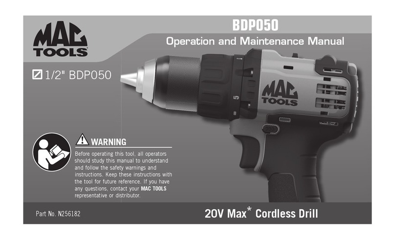 MAG TOOLS BDP050 Manuel utilisateur
